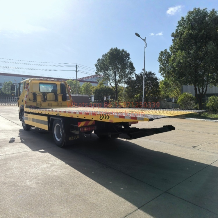 Foton Auhang R Series Single-axle Flatbed Wrecker Urban road rescue and one-to-two towing of accident vehicles on expressways