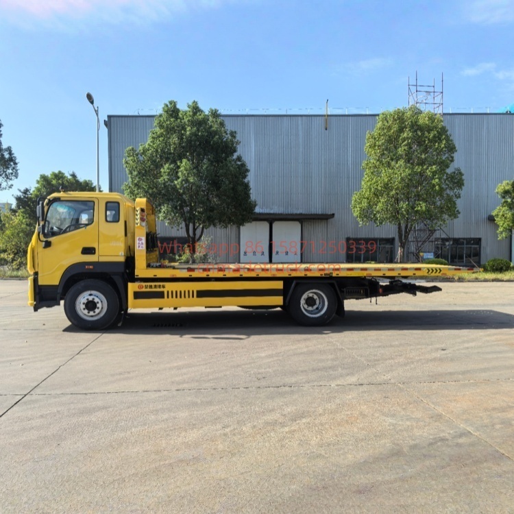 Foton Auhang R Series Single-axle Flatbed Wrecker Urban road rescue and one-to-two towing of accident vehicles on expressways