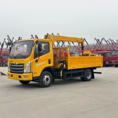 福田领航重载蓝牌随车吊卡车3360毫米轴距