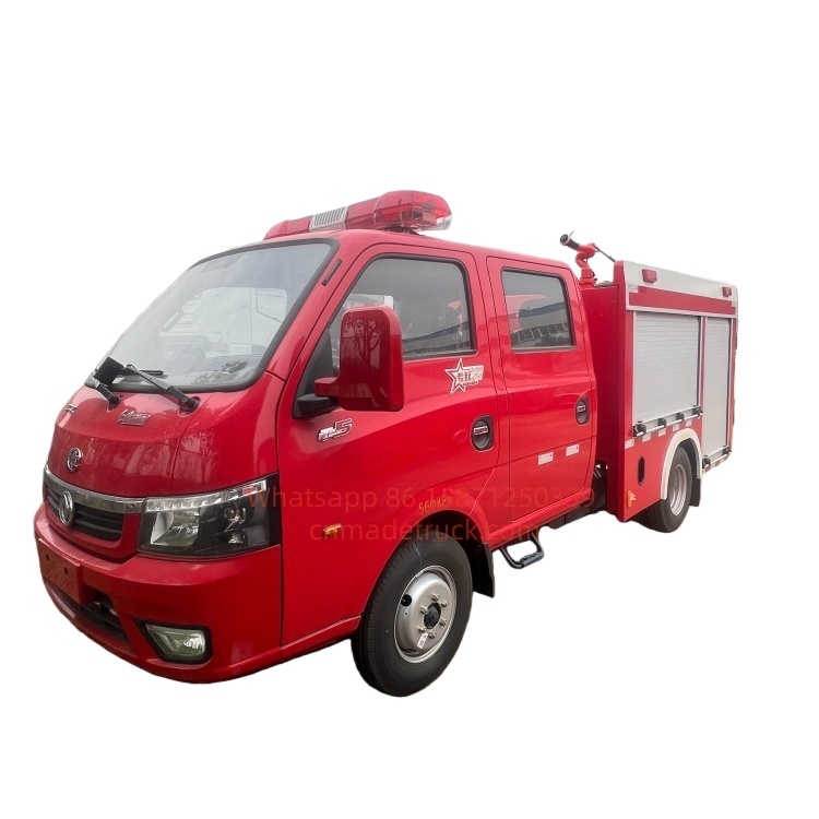 DFL Tuyi 1500L Double-cab small water tank  fire truck
