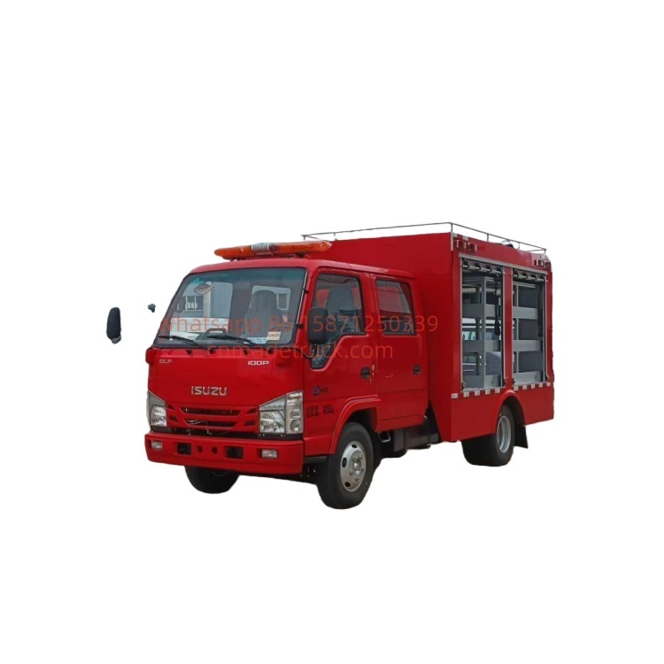Blue Plate Isuzu Double Cab Rescue Vehicle Wheelbase 3360mm