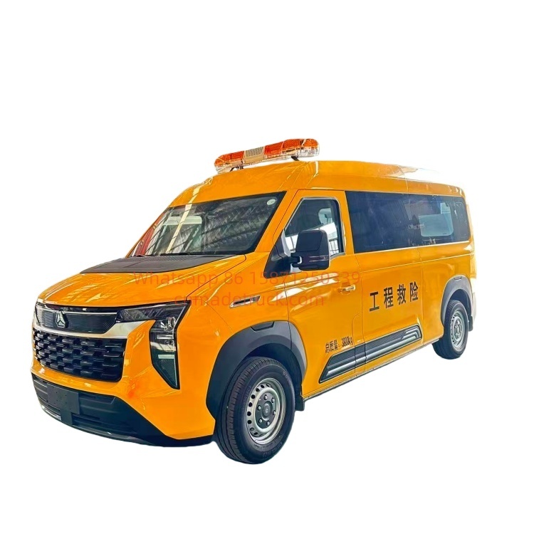 Iveco rescue truck 3300mm wheelbase mine gas protection and municipal gas emergency repair