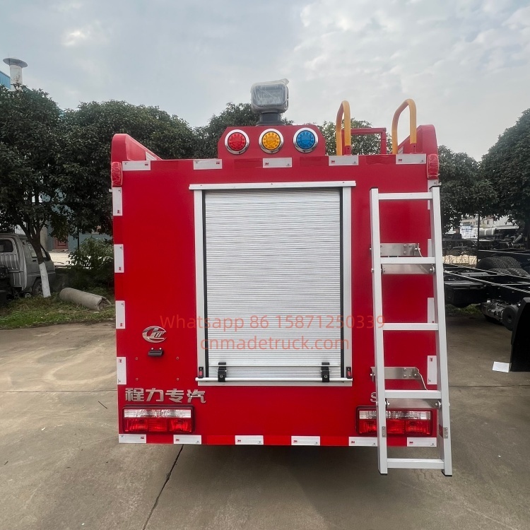 DFL Tuyi 1500L Double-cab small water tank  fire truck