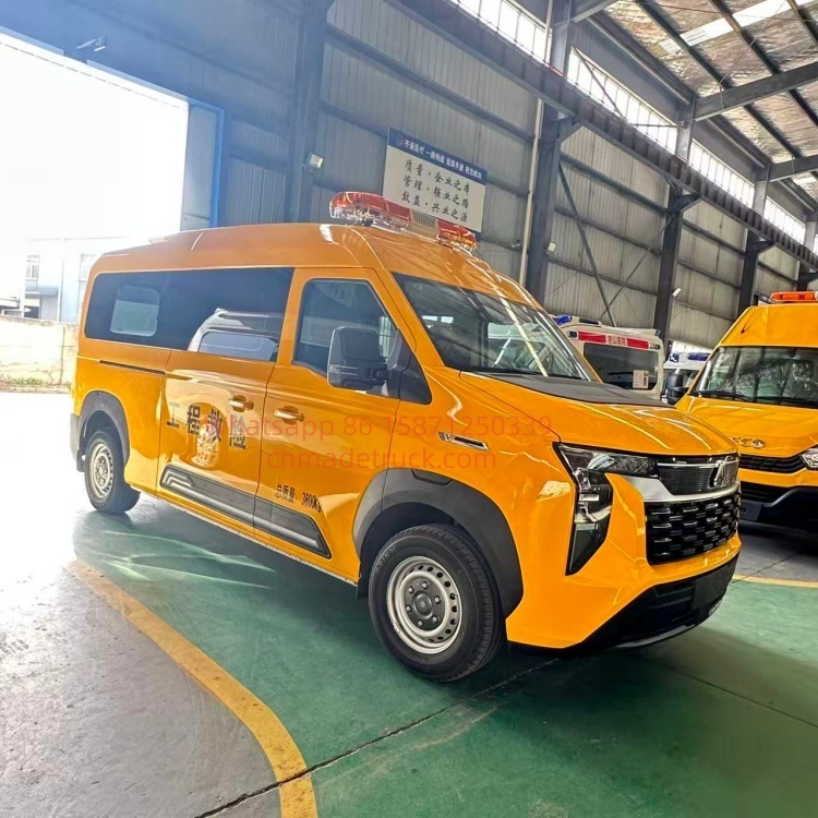 Iveco rescue truck 3300mm wheelbase mine gas protection and municipal gas emergency repair