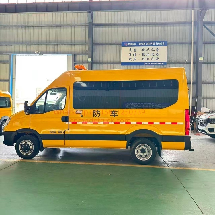 Iveco rescue truck 3300mm wheelbase mine gas protection and municipal gas emergency repair