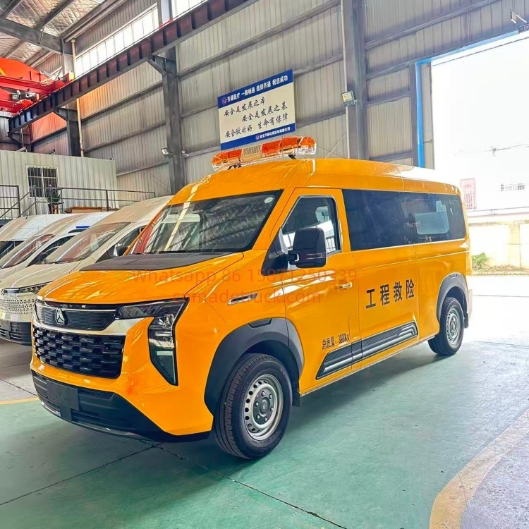 Iveco rescue truck 3300mm wheelbase mine gas protection and municipal gas emergency repair