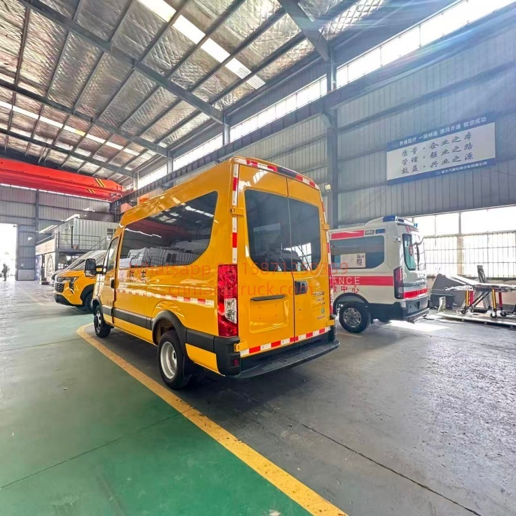 Iveco rescue truck 3300mm wheelbase mine gas protection and municipal gas emergency repair