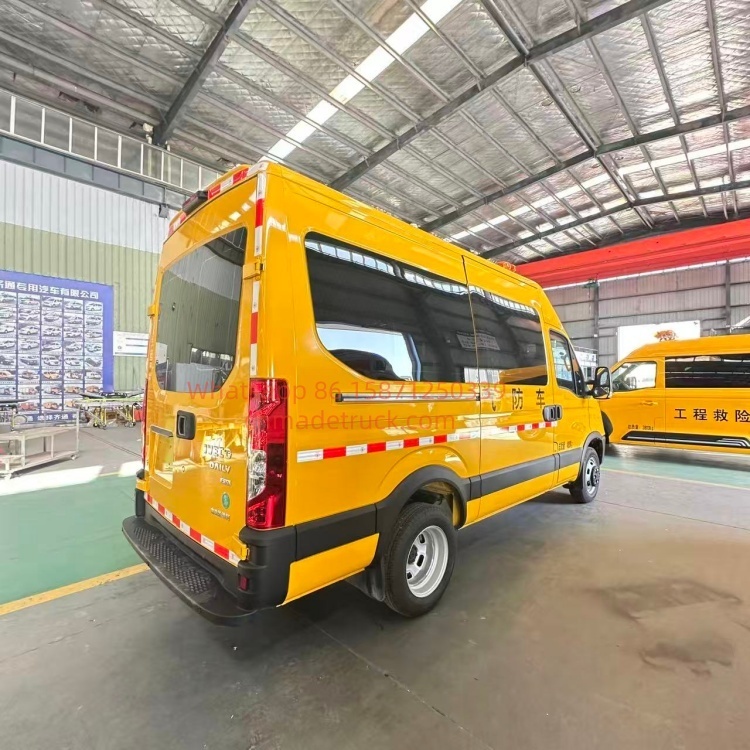 Iveco rescue truck 3300mm wheelbase mine gas protection and municipal gas emergency repair