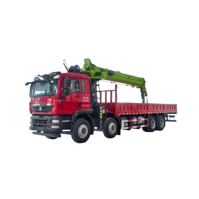 Zoomlion 14-ton 5-section boom Sinotruk Howo 8x4 truck-mounted crane truck