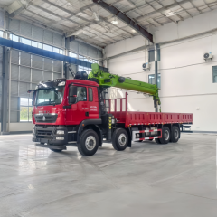Zoomlion 14-ton 5-section boom Sinotruk Howo 8x4 truck-mounted crane truck