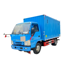 Isuzu box truck, logistics transport truck, urban distribution truck