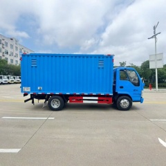 Isuzu box truck, logistics transport truck, urban distribution truck