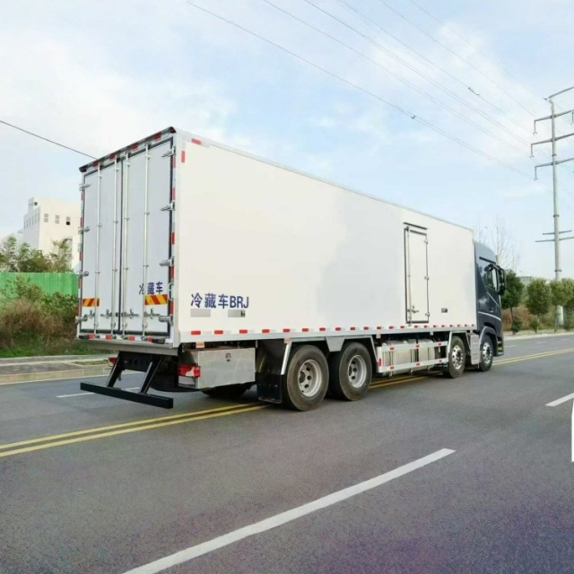 Foton Auman 9.6m Refrigerated Cold Chain Truck Mobile Refrigerated Truck Ice cream transport vehicle
