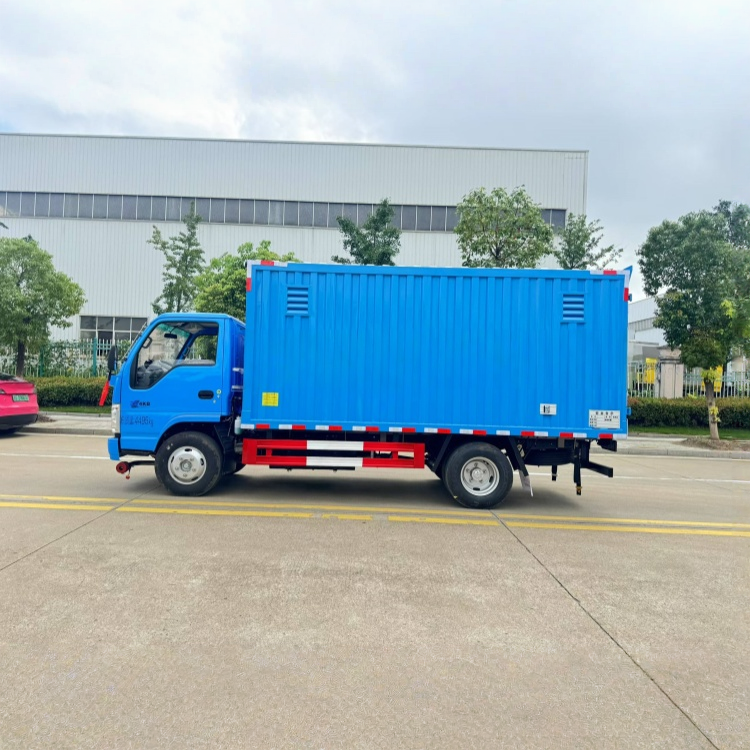 Isuzu box truck, logistics transport truck, urban distribution truck