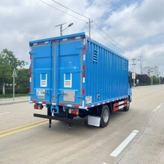 Isuzu box truck, logistics transport truck, urban distribution truck