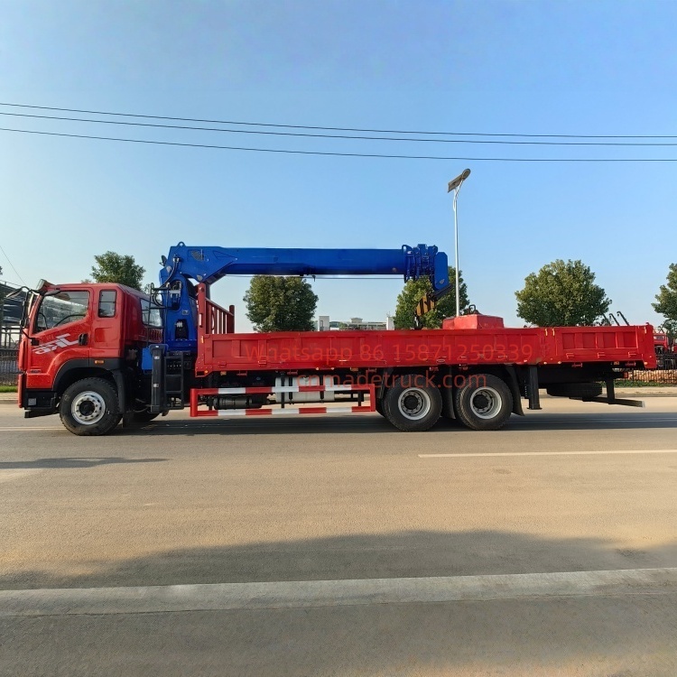 FAW Truck-mounted crane, lorry loader, straight-arm crane, flatbed truck-mounted crane