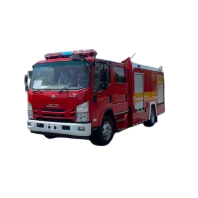 Isuzu water tank fire truck 3815 wheelbase Tank volume2000-3500 liters