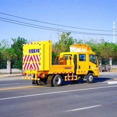 Foton Linghang M5 Double Cab Blue Plate Crash Buffer Truck 3360mm wheelbase