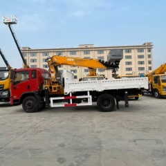 DFL 3-in-1 Multi-functional Aerial Work Vehicle (Integrated Vehicle with Truck-mounted Crane, Lifting and Cargo Functions)