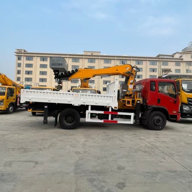 DFL 3-in-1 Multi-functional Aerial Work Vehicle (Integrated Vehicle with Truck-mounted Crane, Lifting and Cargo Functions)