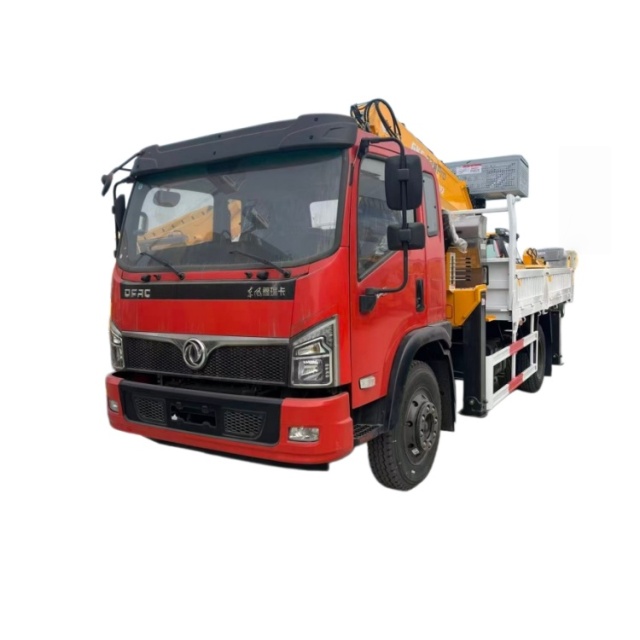 DFL 3-in-1 Multi-functional Aerial Work Vehicle (Integrated Vehicle with Truck-mounted Crane, Lifting and Cargo Functions)