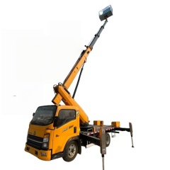 Sinotruk Howo Blue Plate Telescopic Boom (Straight Boom) Aerial Work Vehicle