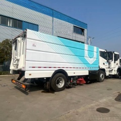 18-ton pure electric washing and sweeping truck