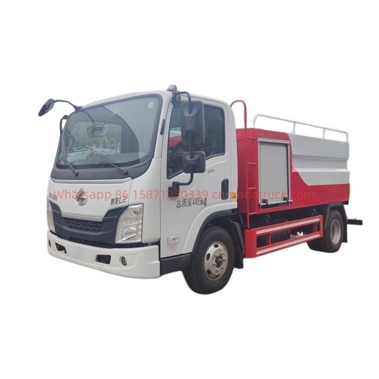 LZ Motor high-pressure cleaning truck, Yuchai 140 horsepower, 3360mm wheelbase