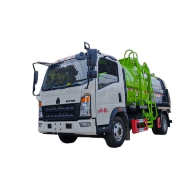 重汽豪沃8000升餐厨垃圾车潍柴140马力3280毫米轴距