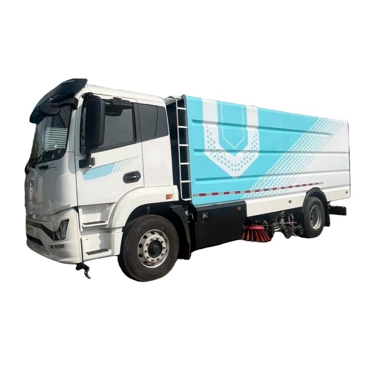 18-ton pure electric washing and sweeping truck