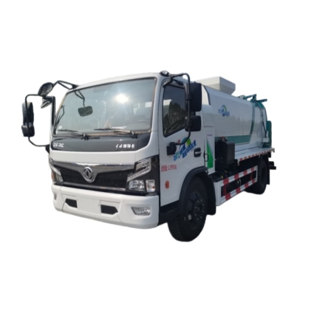 东风混动10000升餐厨垃圾车发动机云内150马力3970毫米轴距