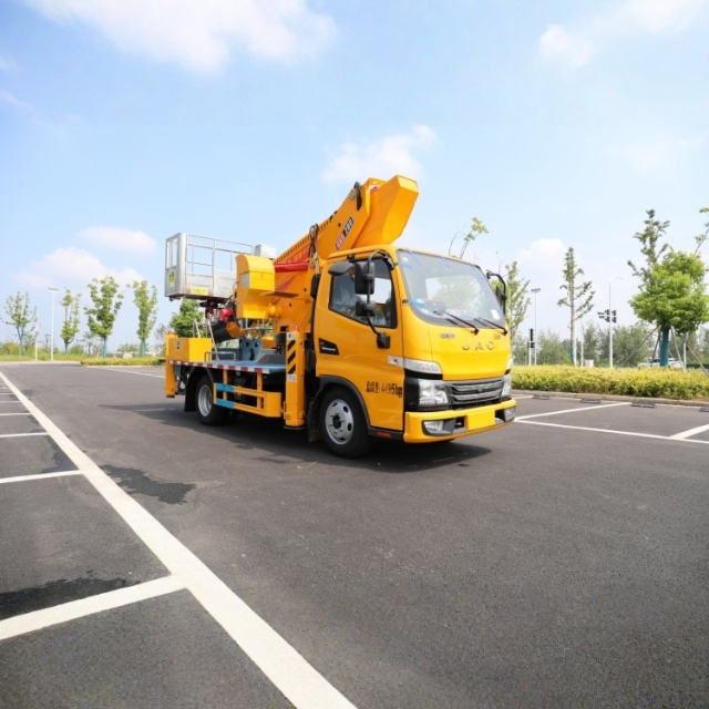 JAC  Blue Plate 28m Aerial Work Vehicle 2850mmwheelbase