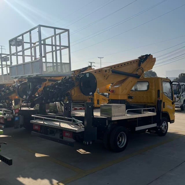 Foton Linghang M5 Blue Plate Straight Boom Aerial Work Vehicle