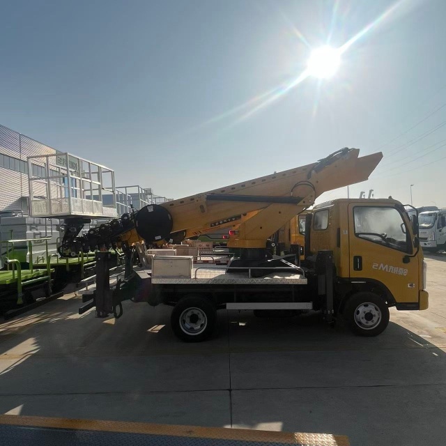 Foton Linghang M5 Blue Plate Straight Boom Aerial Work Vehicle