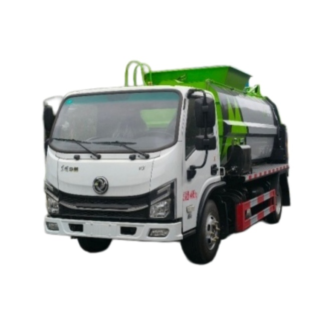 东风华神餐厨垃圾车发动机全柴142马力2300升排量轴距2800mm