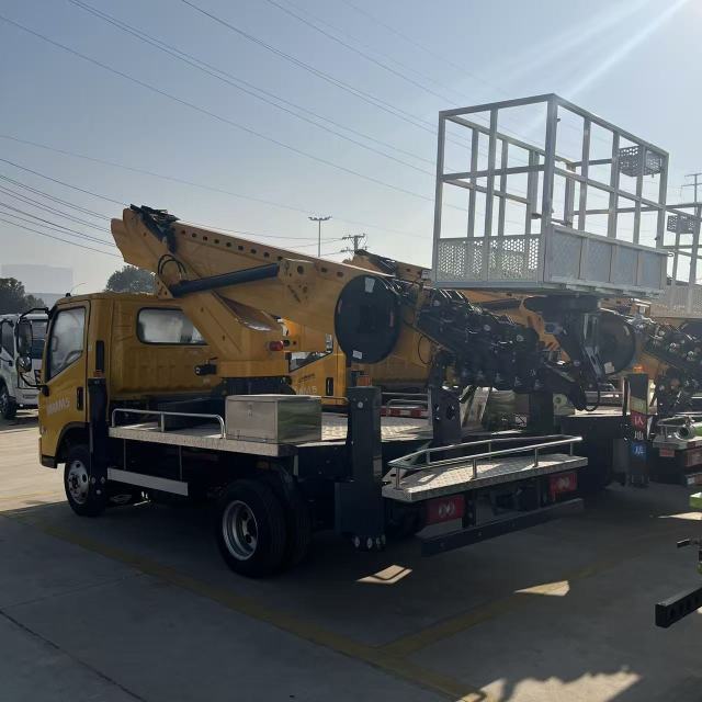 Foton Linghang M5 Blue Plate Straight Boom Aerial Work Vehicle