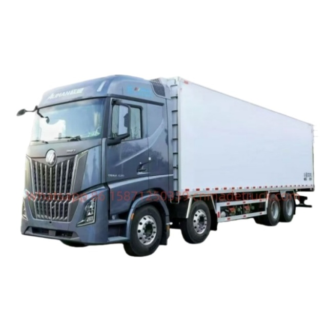 9.6m Auman Galaxy 7-620HP Refrigerated TruckCab Specifications: Galaxy Interior, High-roof & High-floor
