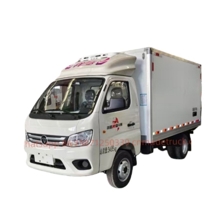 FOTON Xiangling M1 Endeavor Edition Refrigerated Truck engine horsepower122hp maximum speed110Km/h