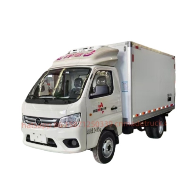 FOTON Xiangling M1 Endeavor Edition Refrigerated Truck engine horsepower122hp maximum speed110Km/h