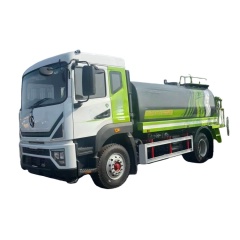 DFL Huashen T6 10.6 cubic meter green sprinkler truck