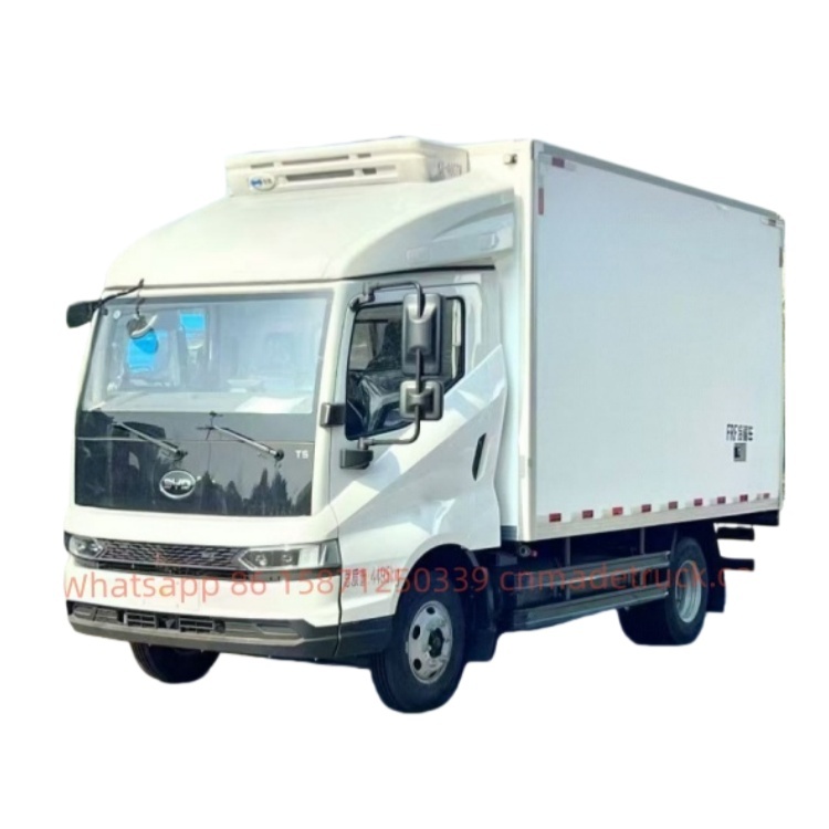 BYD 132 kWh Refrigerated Truck (1) payload1050kg wheelbase3360mm  engine horsepower204hp maximum speed100Km/h
