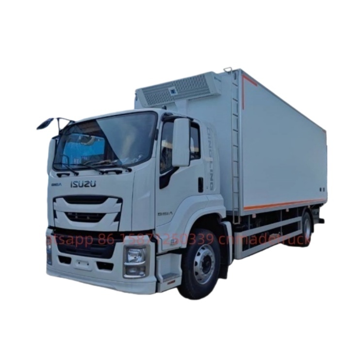 Isuzu 98HP Cold Chain Refrigerated Truck Mobile ice cream truck