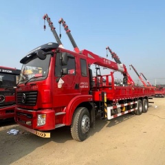DFL Jincheng rear eight-wheel Changxing 12-ton truck-mounted crane