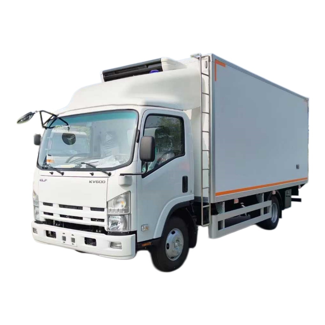 Isuzu KV600 Refrigerated Truck, National VI Blue Plate Cold Chain Transport Vehicle