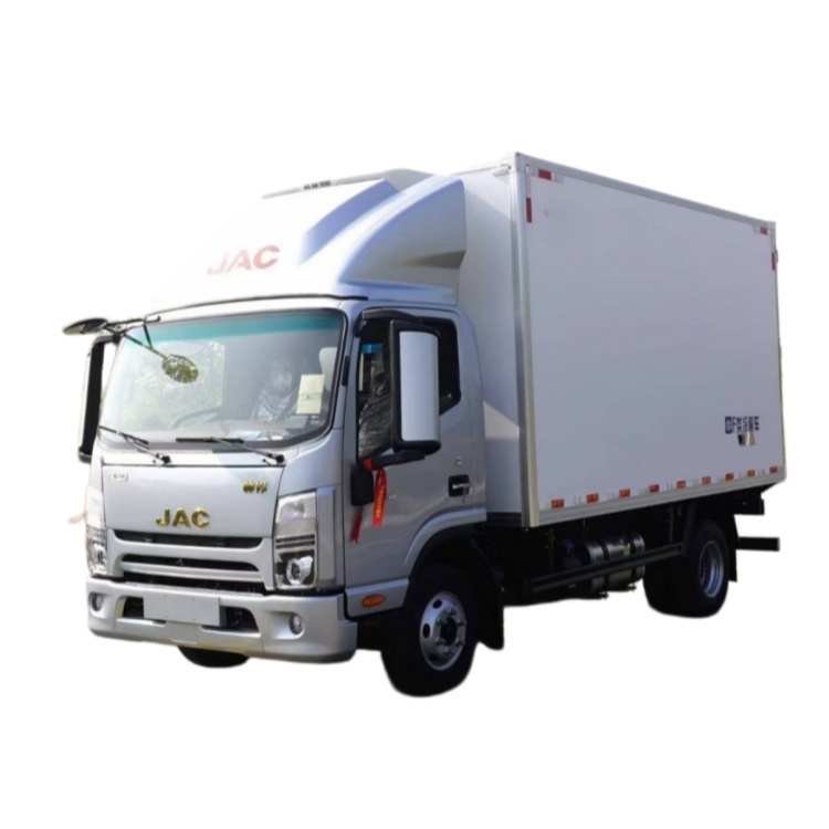 JAC 4.2-meter Wide-body Blue License Refrigerated Truck (Cold Chain Fresh-Keeping Transport Vehicle)