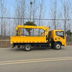 DFL  blue license 4-ton truck-mounted crane