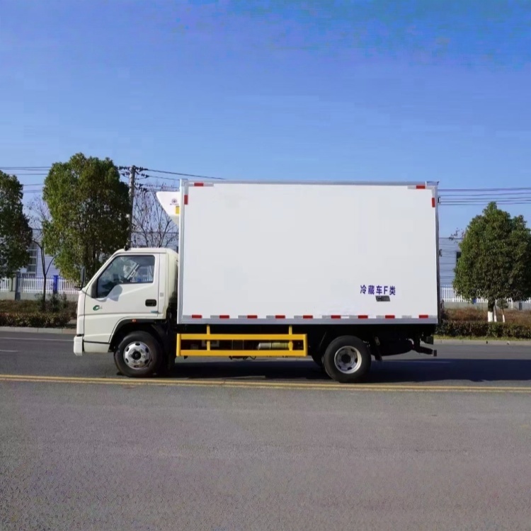 JMC Shunda Mini Truck 3.7-Meter Blue-Plate Class F Refrigerated Truck