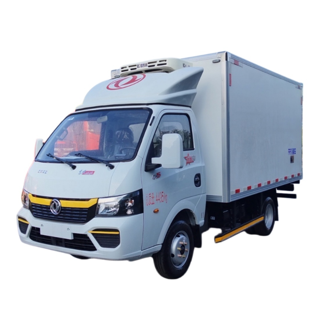 Dongfeng Tuyu T5 Small Refrigerated Truck (4.495 Ton Blue Plate Cold Chain Refrigerated Freight Vehicle)