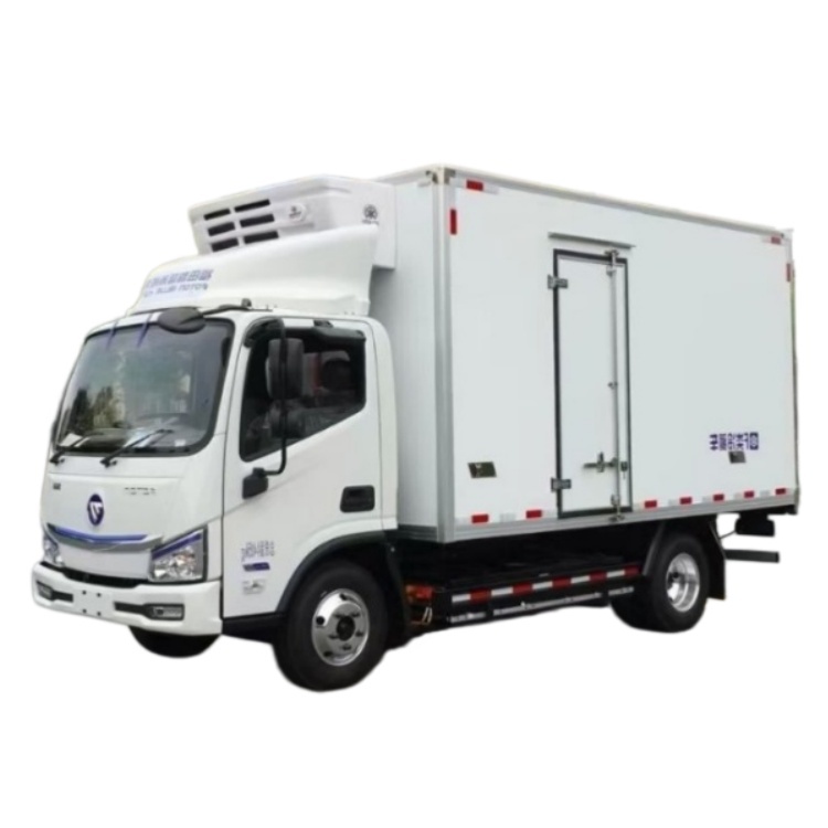 Foton Aumark  4.2m Pure Electric Blue-Plate Refrigerated Truck