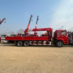 DFL Jincheng rear eight-wheel Changxing 12-ton truck-mounted crane